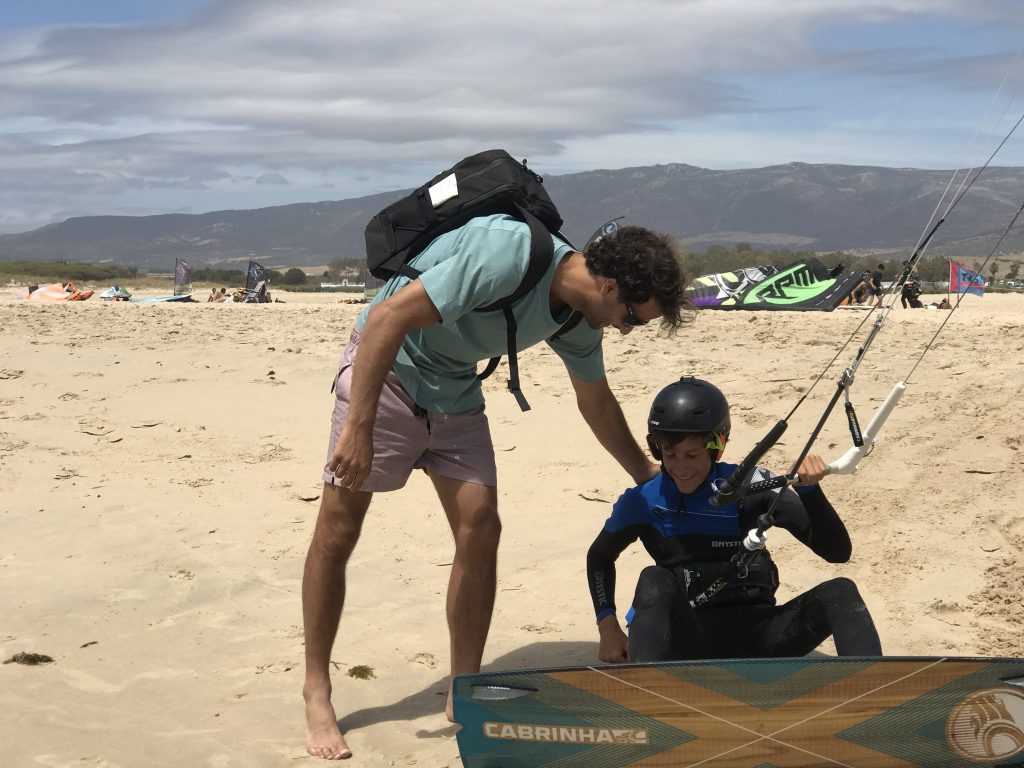 Monitores de un campamento de verano para adolescentes